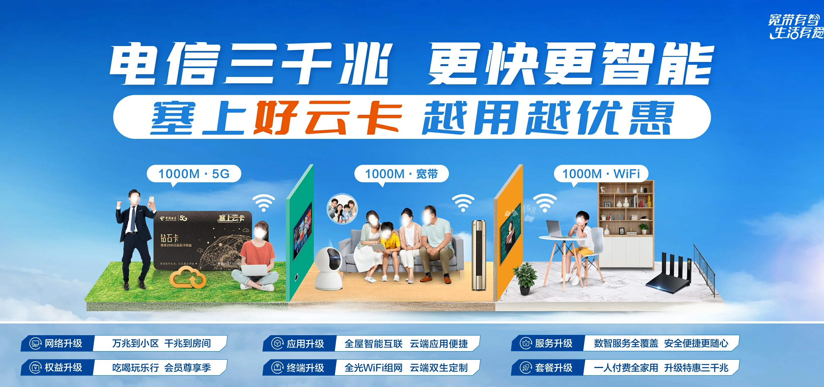 中国电信 门源回族自治县电信宽带 宽带套餐
